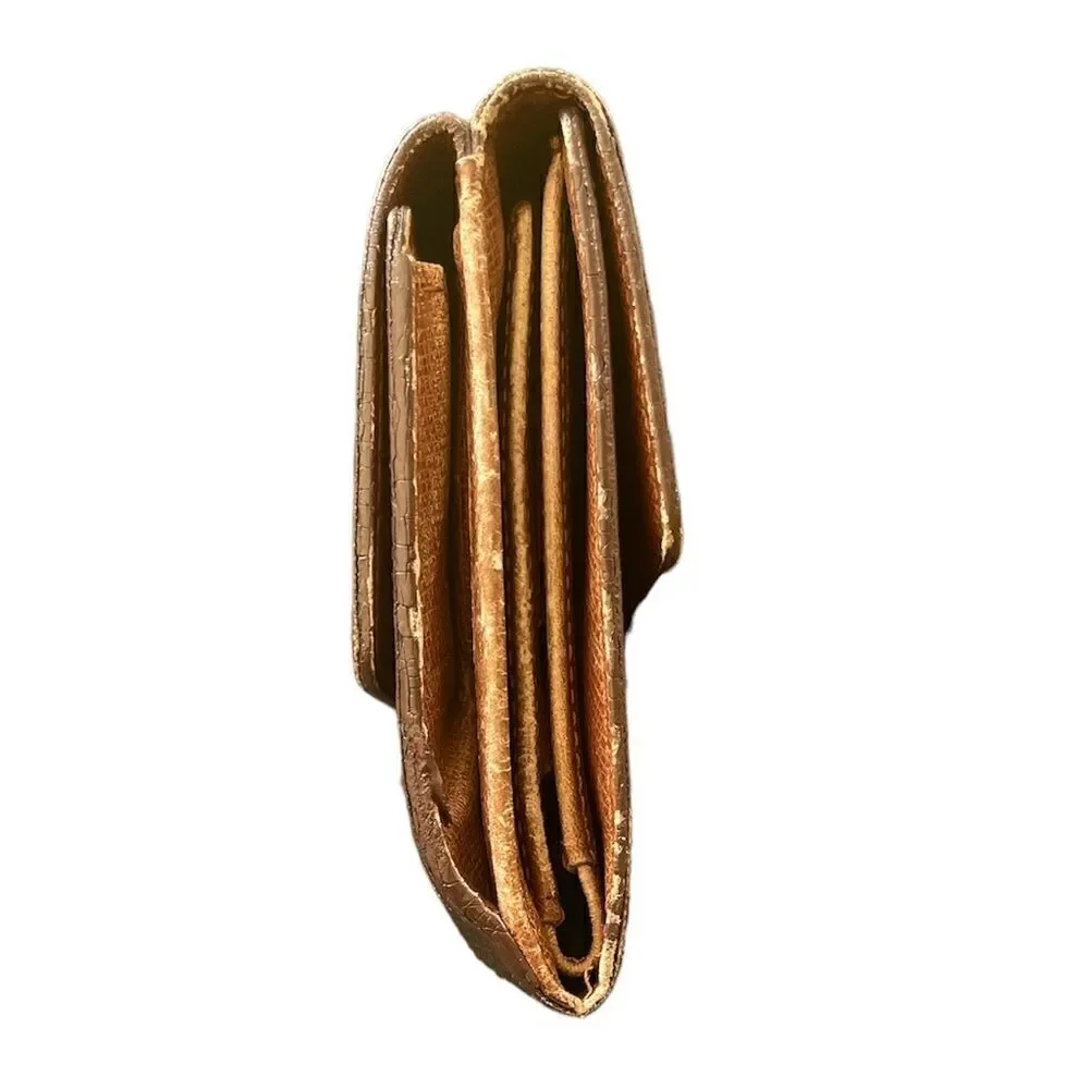 Vintage 1996 Louis Vuitton Monogram Brown Elise Wallet